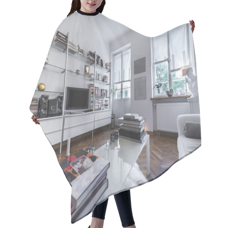 Personality  Post Modern Urban Interior Design Hair Cutting Cape