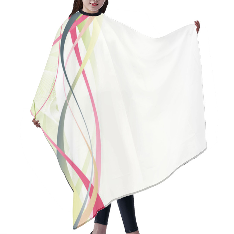 Personality  Abstract Background Hair Cutting Cape