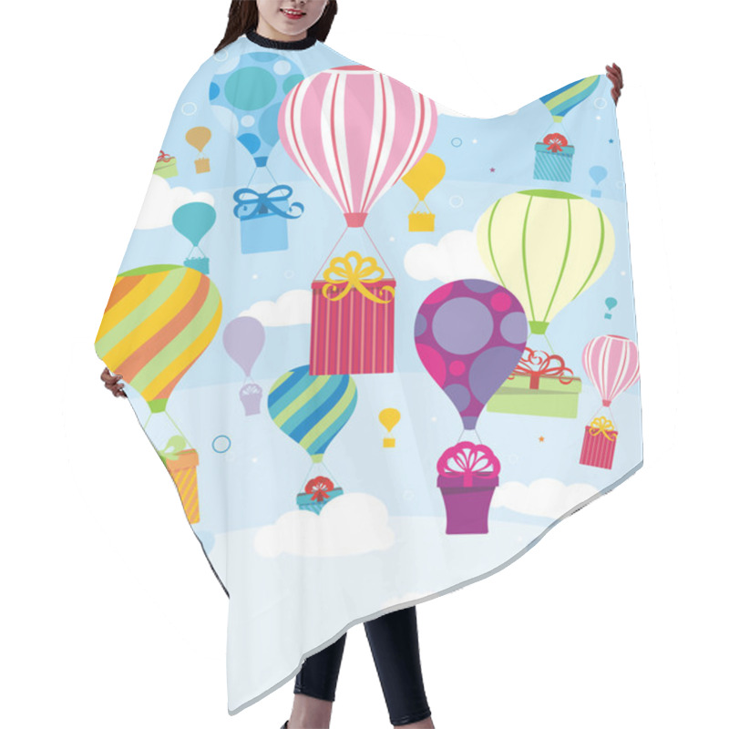 Personality  Gifts And Balloons Hair Cutting Cape