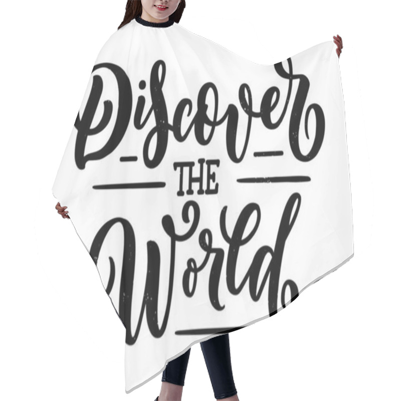 Personality  Sketch Lettering Quote About Space For Textile Design And Print . Modern Trendy Kids Concept. Doodle Illustration. Hand Drawn Card. Vector Typography Poster. Hair Cutting Cape