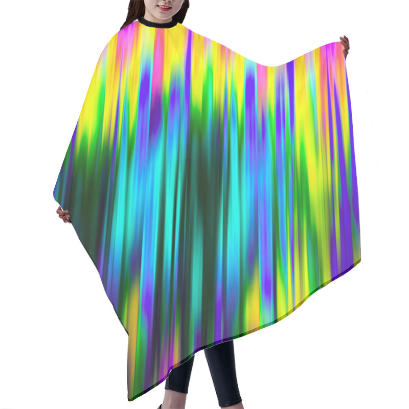 Personality  Abstract Blurred Background Hair Cutting Cape