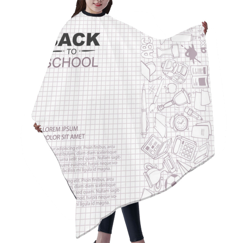 Personality  Back To School Hair Cutting Cape