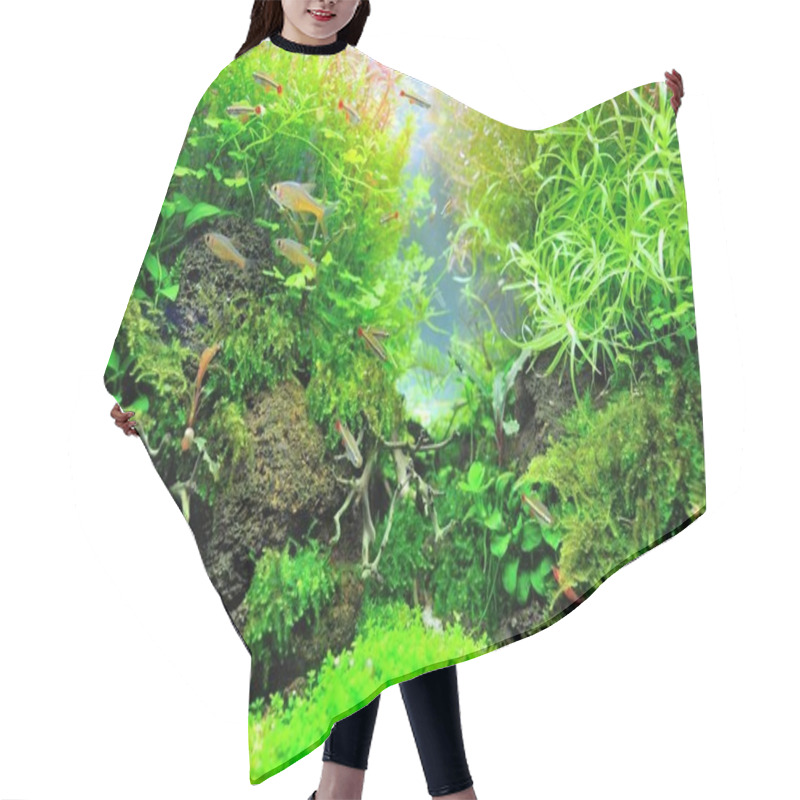 Personality  Aquarium Hair Cutting Cape