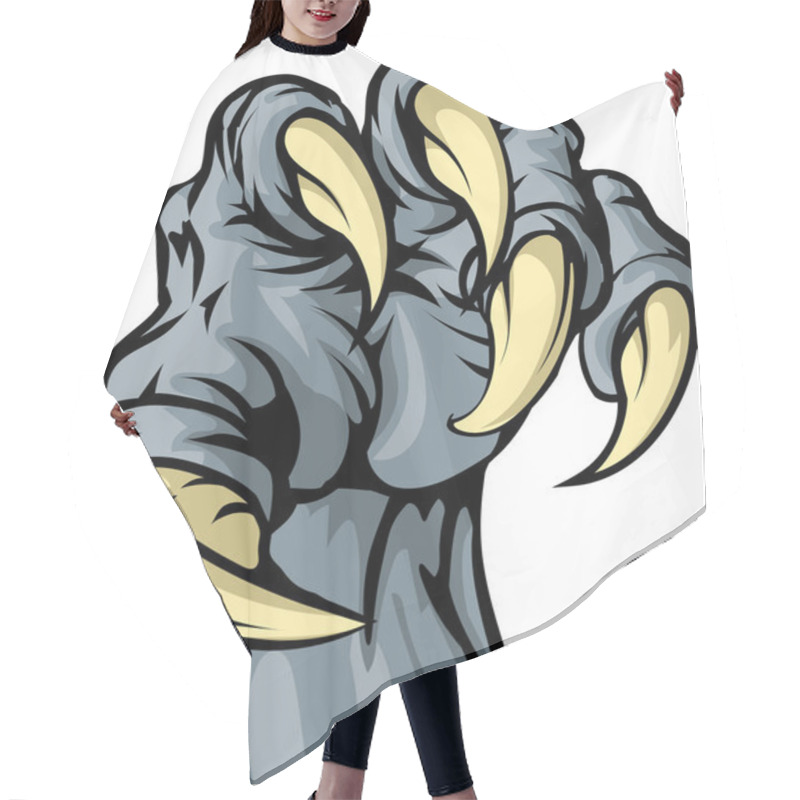 Personality  Monster Animal Claw Hair Cutting Cape