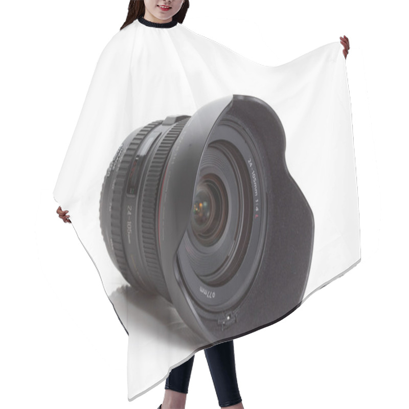 Personality  Professional Camera Lens Hair Cutting Cape