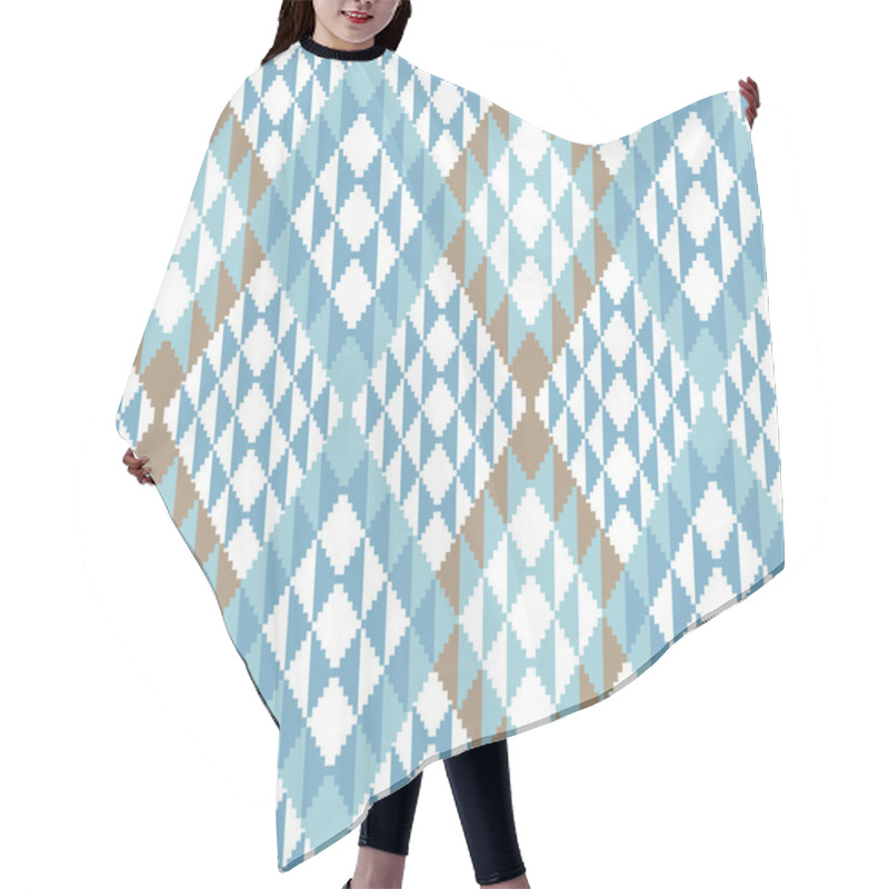 Personality  Geometric Ornamental Background Hair Cutting Cape