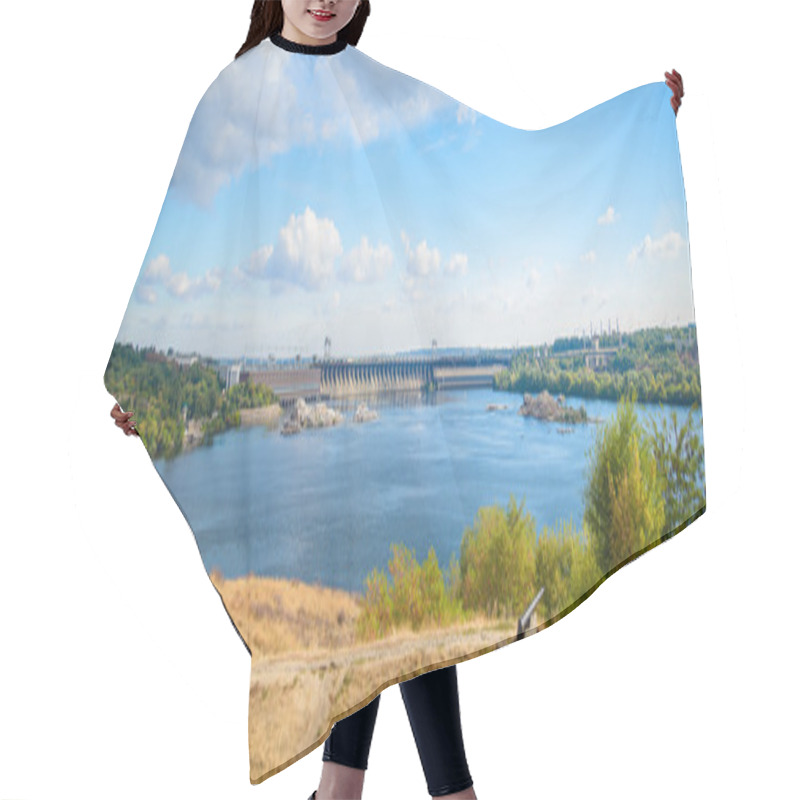 Personality  Zaporozhie Hydroelectric Plant Hair Cutting Cape