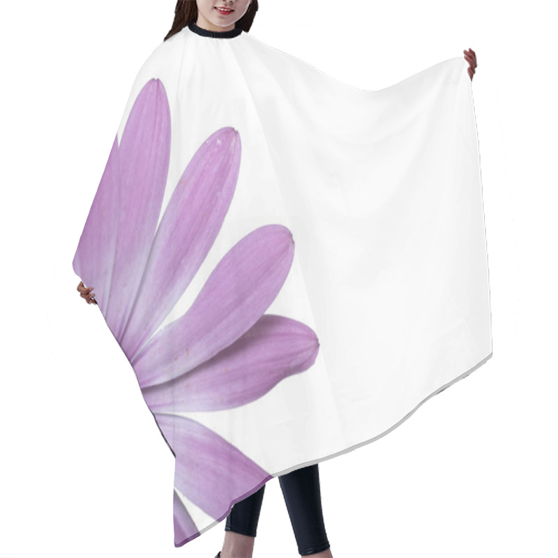 Personality  Spring Blossom. Flower Isolated Hair Cutting Cape