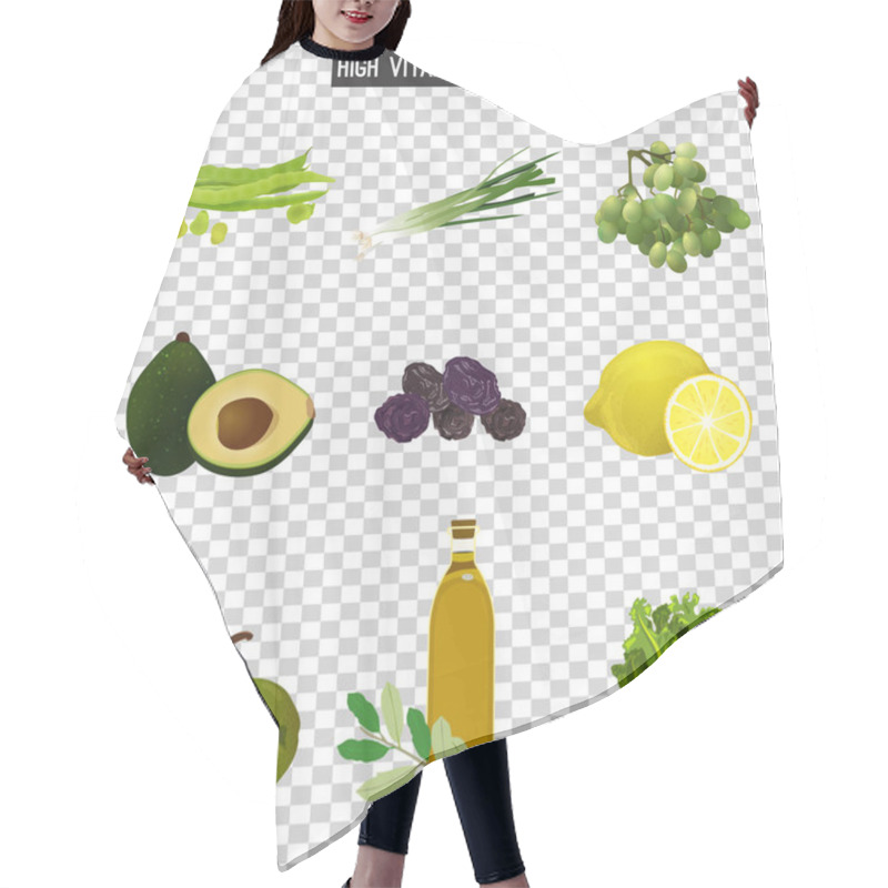 Personality  Vitamin K In Food Hair Cutting Cape