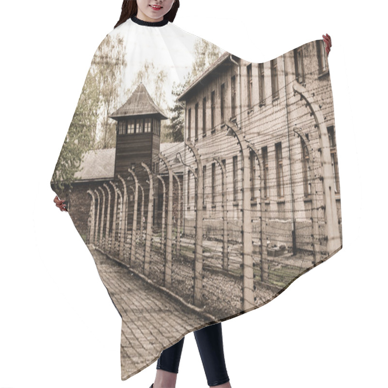 Personality  Auschwitz Concentration Camp Hair Cutting Cape