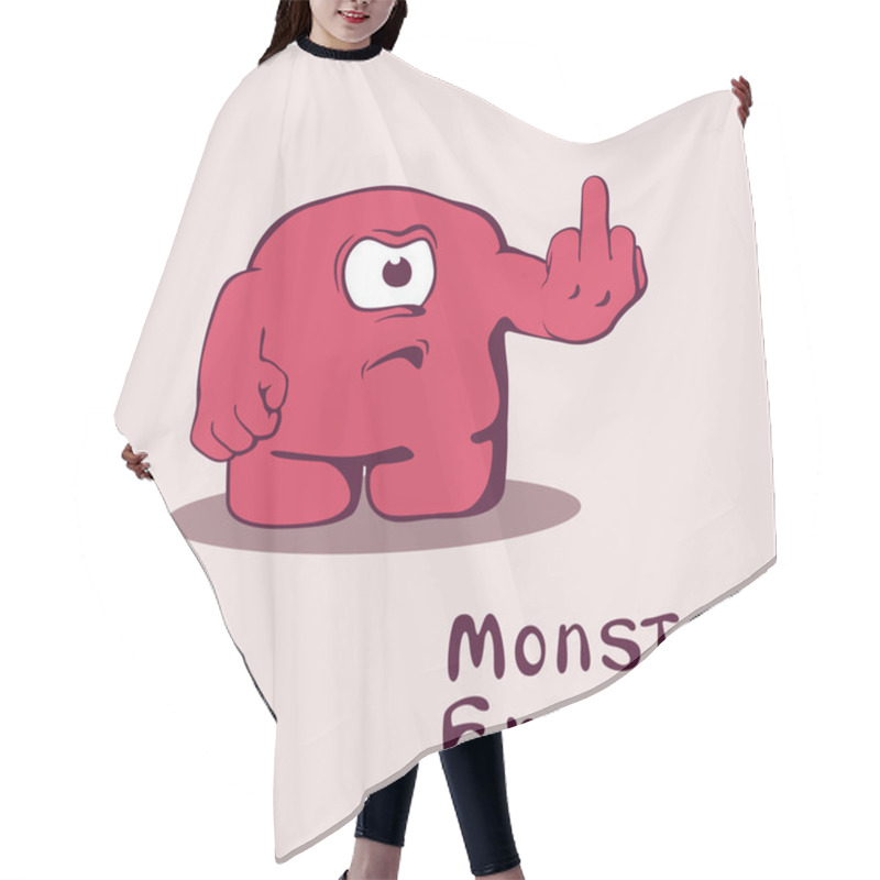 Personality  Monster Hair Cutting Cape