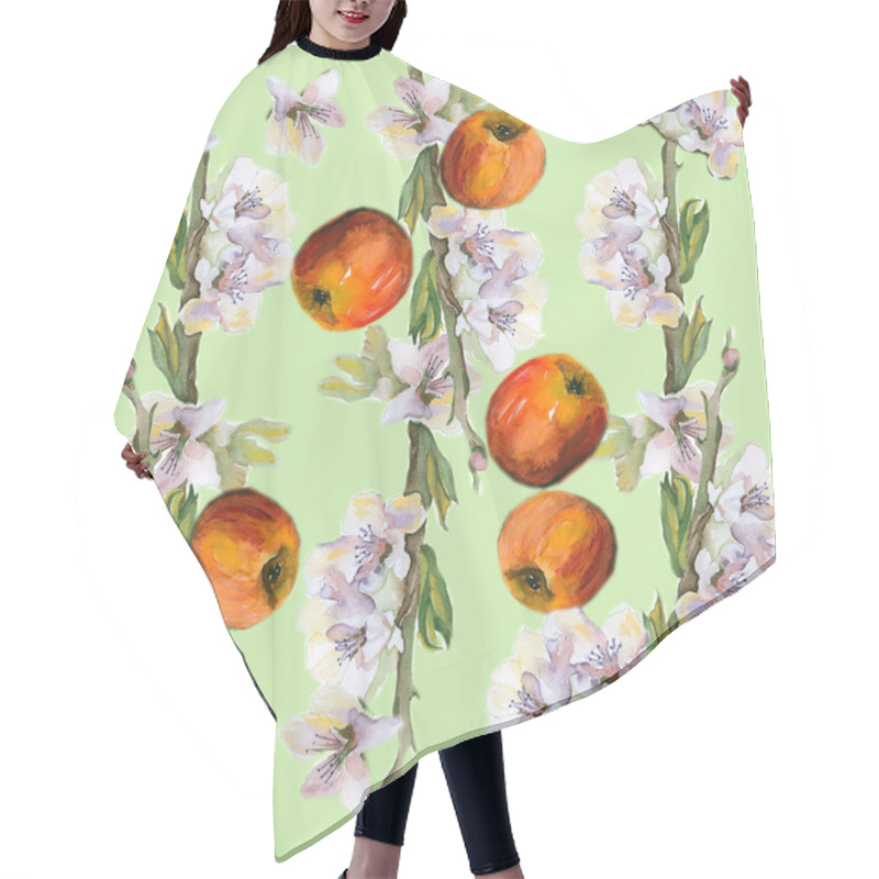 Personality  Floral Greetings Hair Cutting Cape