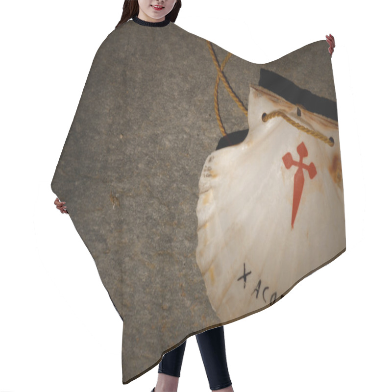 Personality  Background, Camino De Santiago De Compostela Hair Cutting Cape