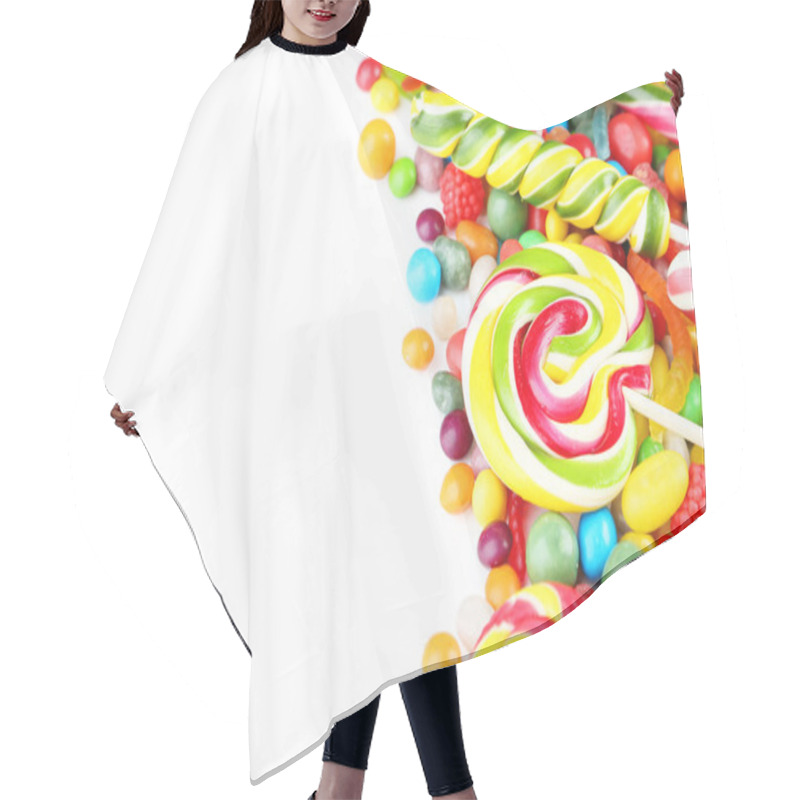 Personality  Different Fruit Candies Hair Cutting Cape