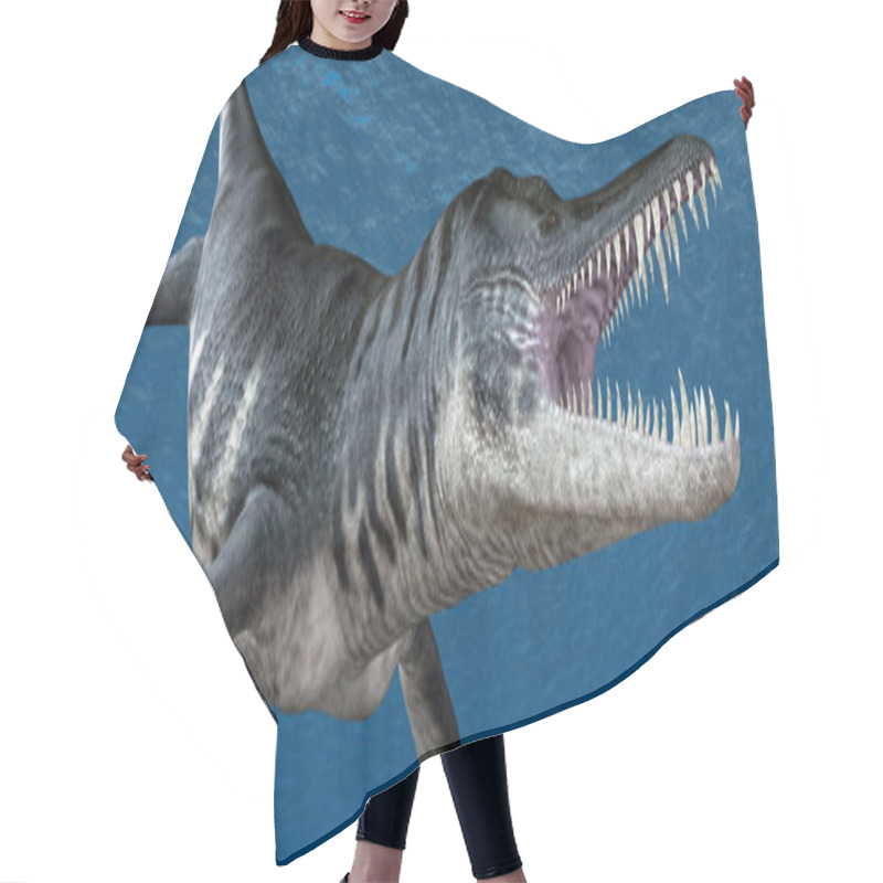 Personality  Liopleurodon Hair Cutting Cape