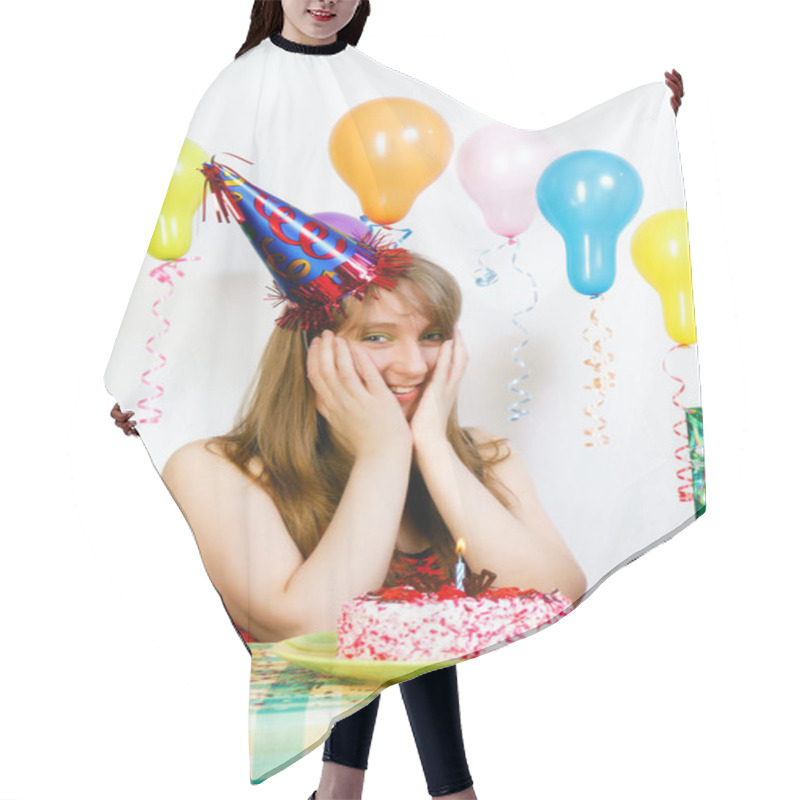 Personality  Birthday Hair Cutting Cape