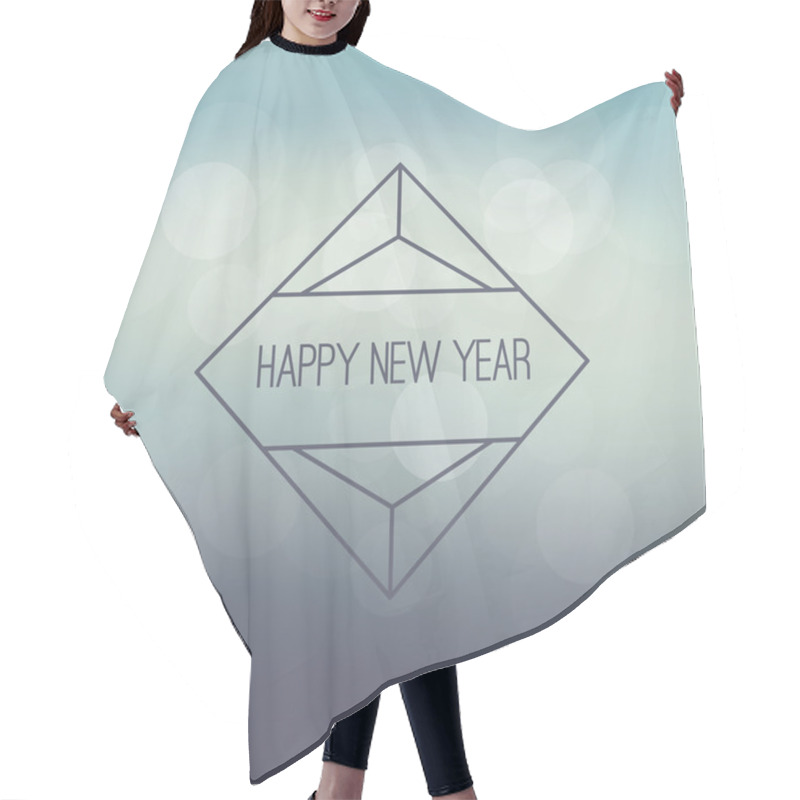 Personality  Abstract Blurred Vector Background With Sparkle Stars Hair Cutting Cape