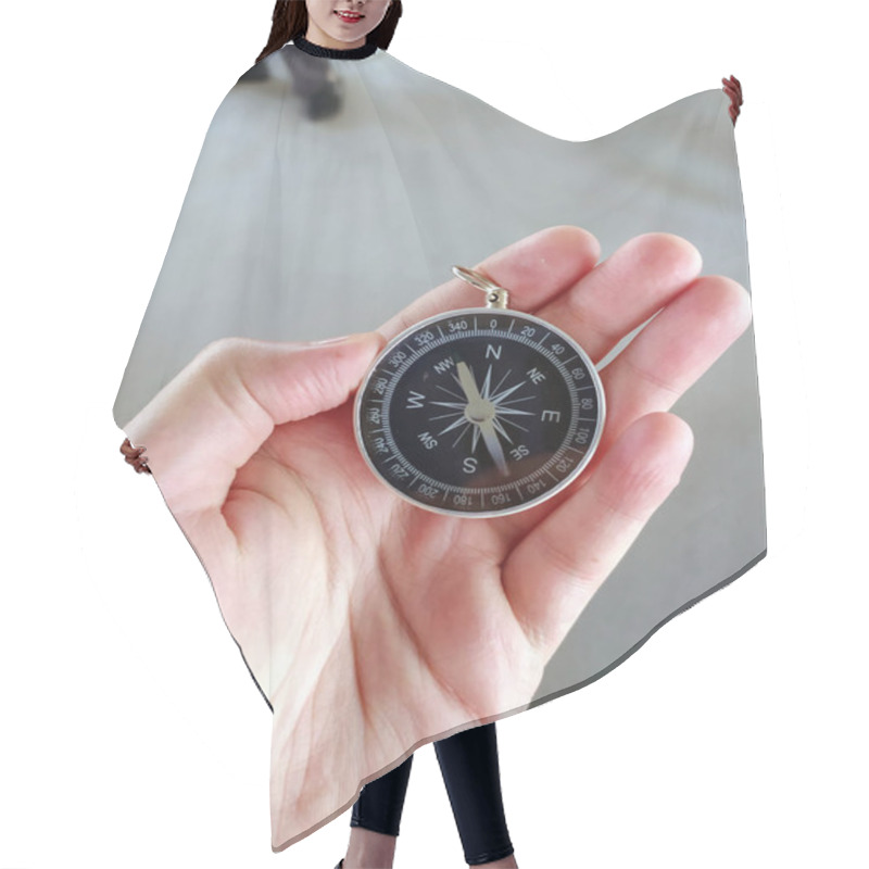 Personality  Compass Helps Find Your Route Hair Cutting Cape