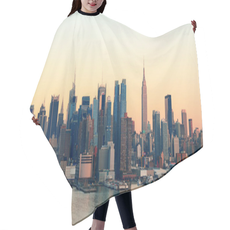 Personality  New York City Sunset Hair Cutting Cape