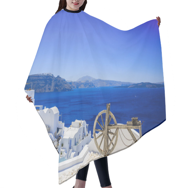 Personality  Oia Typical Architecture Hair Cutting Cape