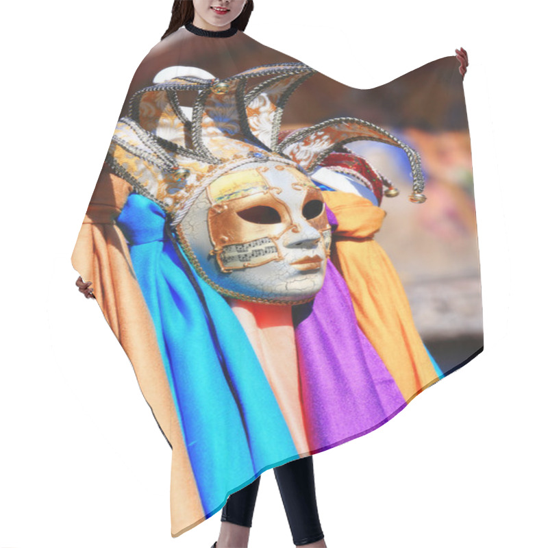 Personality  Venice Masks Hair Cutting Cape