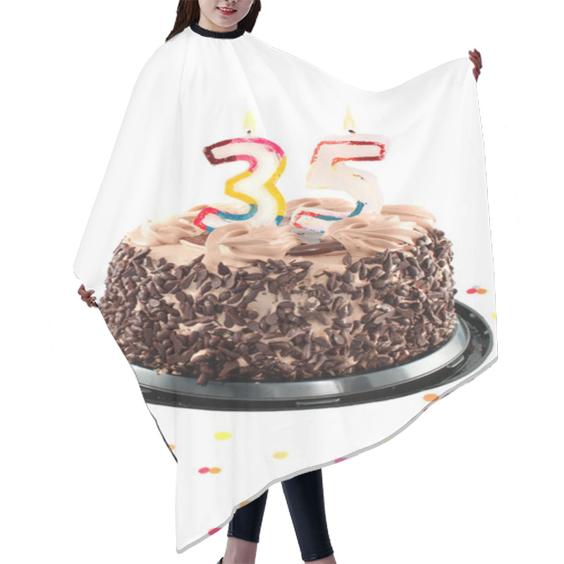 Personality  Thirty Fifth Birthday Or Anniversary Hair Cutting Cape