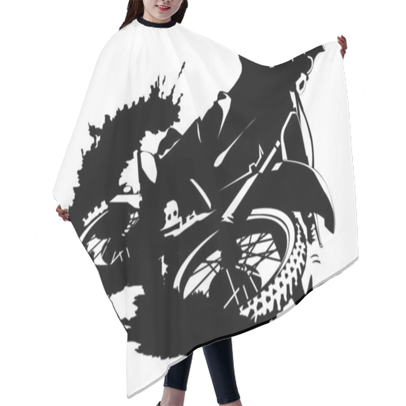 Personality  Hero Track Hair Cutting Cape