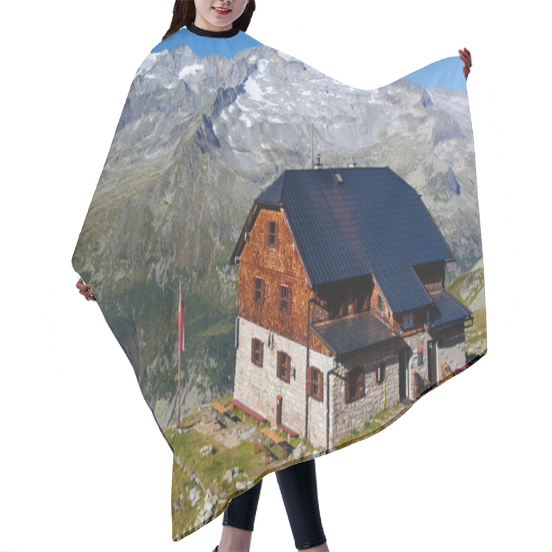 Personality  Alpine Mountain Hut Hair Cutting Cape