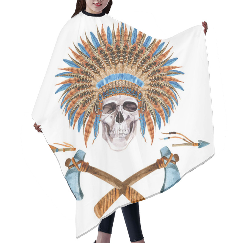 Personality  Native American Headdresses  Hair Cutting Cape