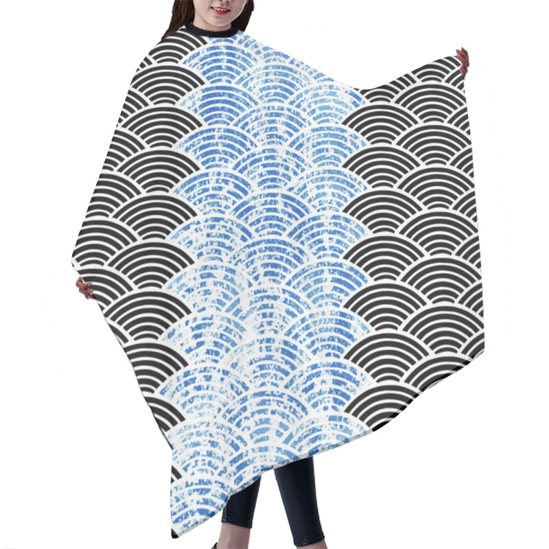 Personality  Geometry Texture Classic Modern Repeat Pattern Hair Cutting Cape