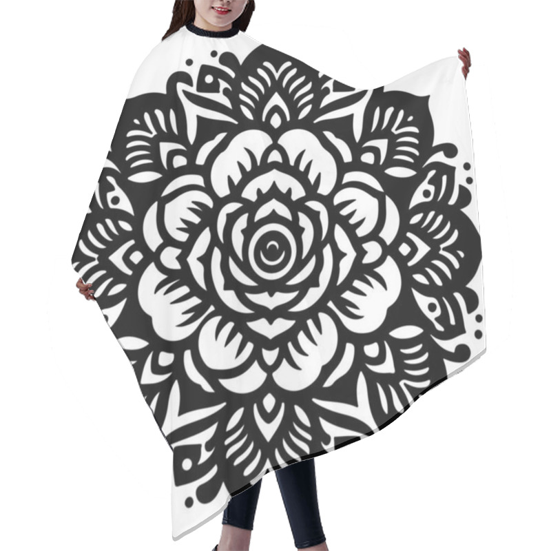 Personality  Intricate Mandala Design Collection  Perfect For Art And Decor, Elegant Mandala Designs  Ideal For Digital And Print Use, Mandala Art Design Pack  High-Quality And Versatile, Detailed Mandala Design Set  Enhance Your Creative Projects Hair Cutting Cape