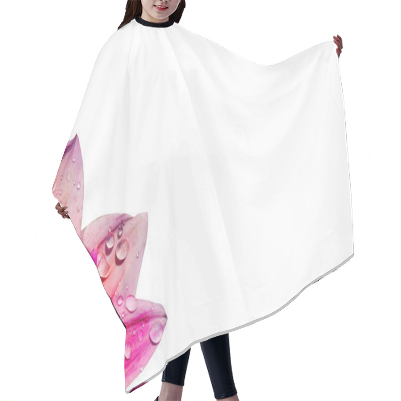 Personality  Flower Hair Cutting Cape