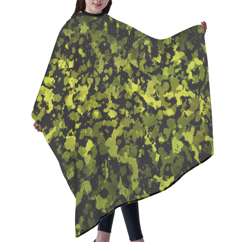 Personality  Camouflage Military Background Hair Cutting Cape