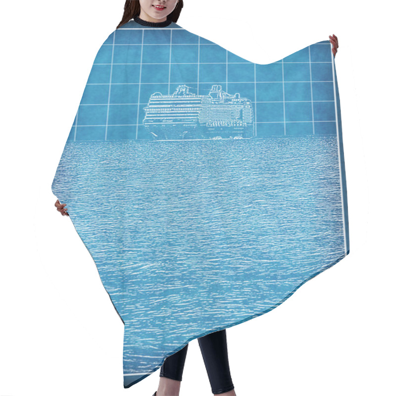 Personality  Plan Your Cruise Travel Background Hair Cutting Cape