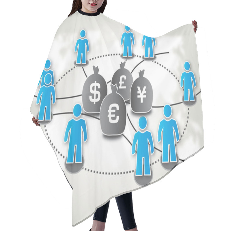 Personality  Crowdsourcing, Think Tank Hair Cutting Cape