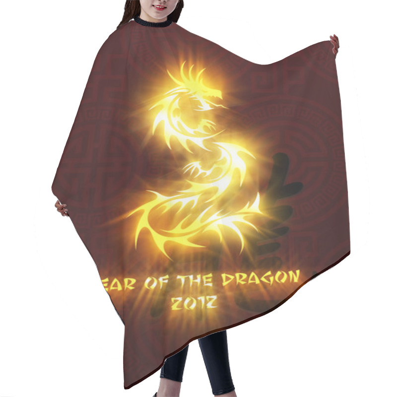 Personality  Year Of The Dragon 2012 Hair Cutting Cape