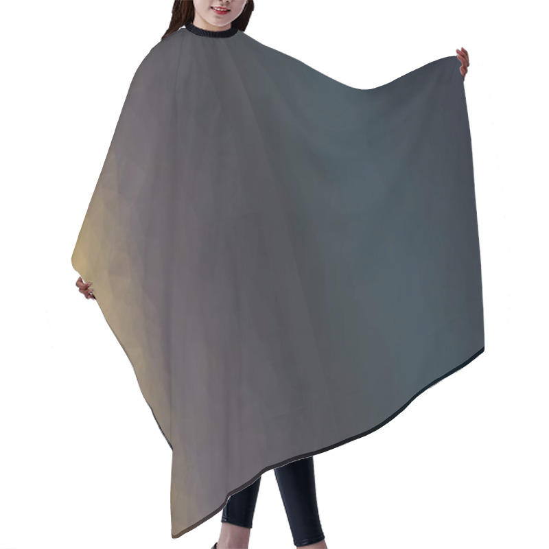 Personality  Creative Prismatic Background With Polygonal Pattern Hair Cutting Cape