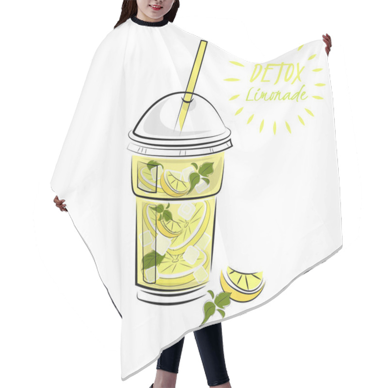 Personality  Lemonade Hair Cutting Cape