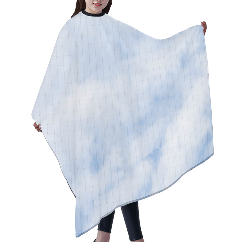 Personality  Safety Net Against A Cloudy Sky Hair Cutting Cape