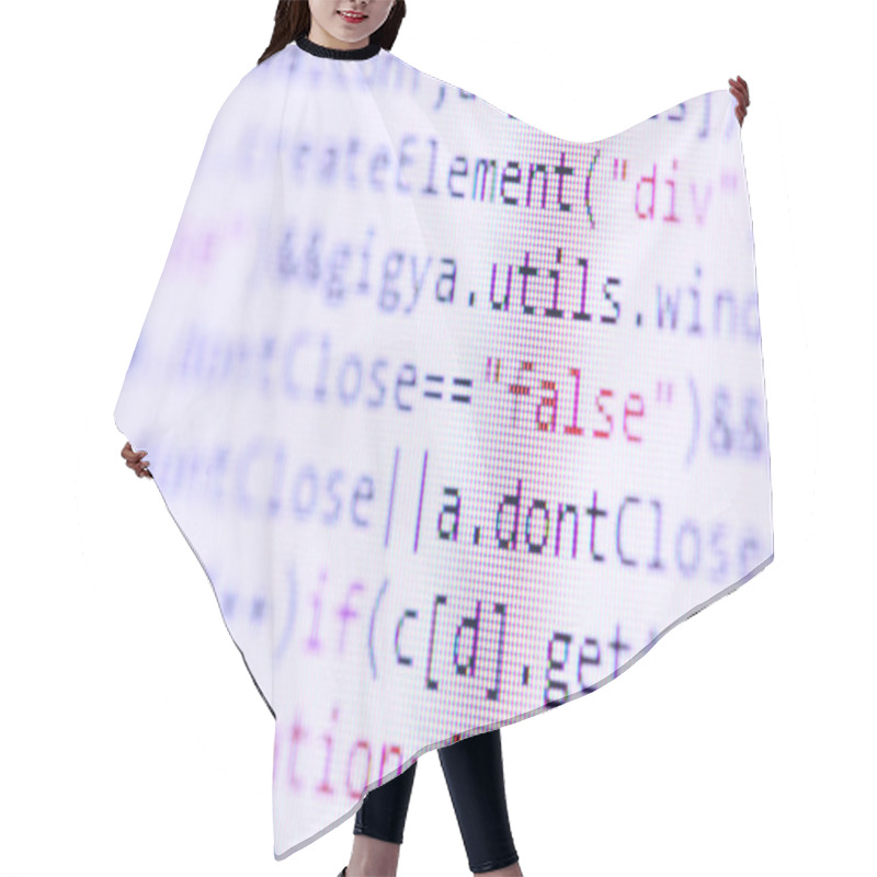 Personality  HTML Codes Hair Cutting Cape