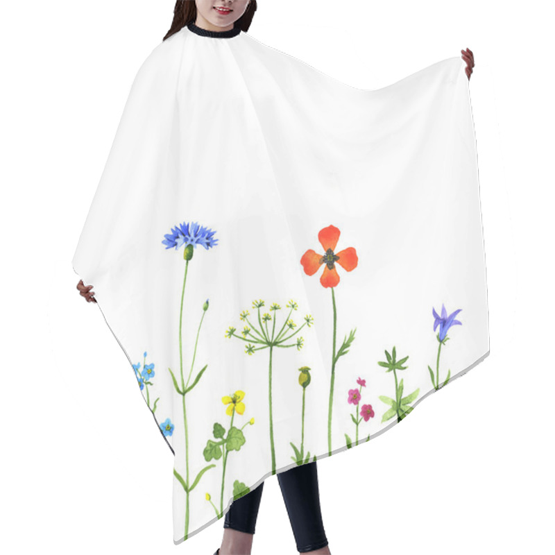 Personality  Wildflowers Hair Cutting Cape