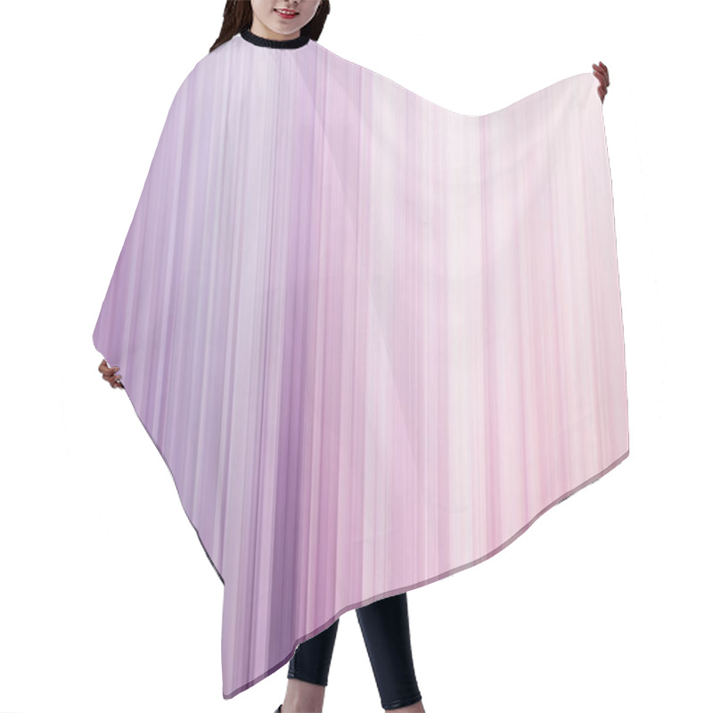 Personality  A Serene Gradient Of Purple And Pink Vertical Lines, Creating A Calming Abstract Backdrop. Hair Cutting Cape