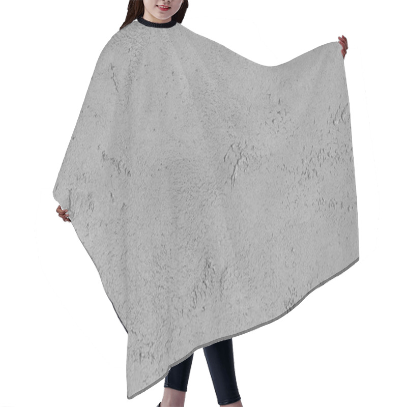 Personality  Concrete Wall Background Hair Cutting Cape