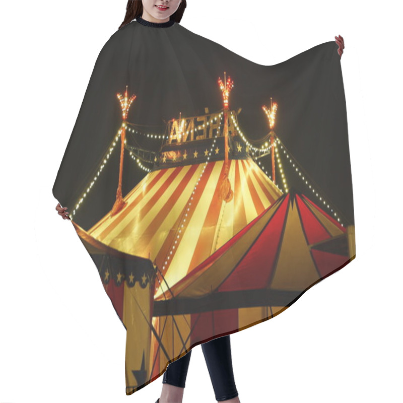 Personality  Big Top At Night Hair Cutting Cape