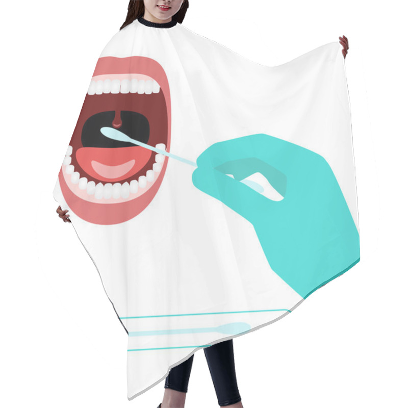 Personality  Dna Testing Probe Hair Cutting Cape