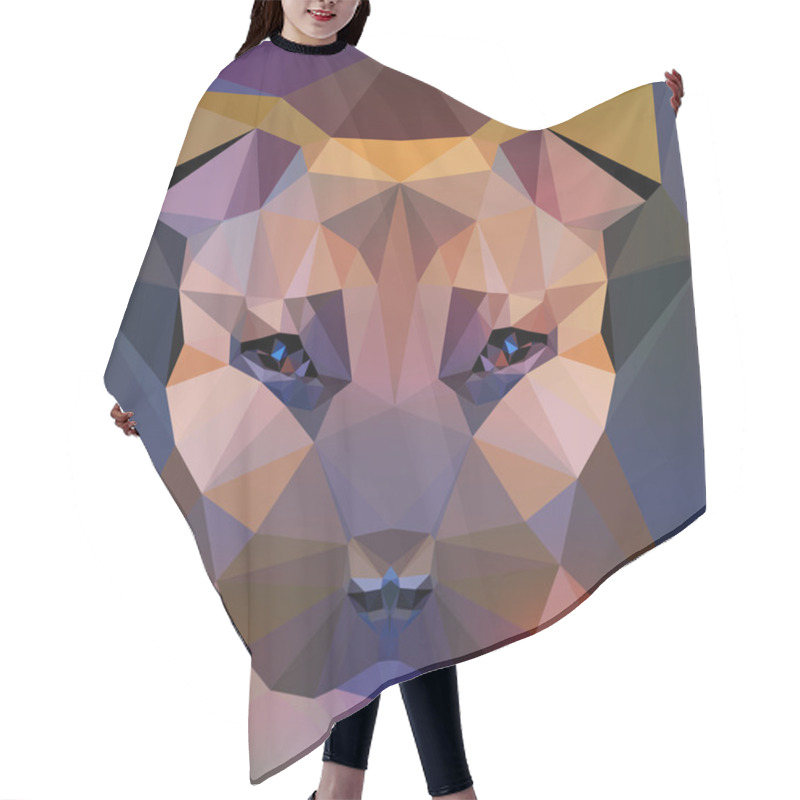 Personality  Staffordshire Terrier Face Hair Cutting Cape