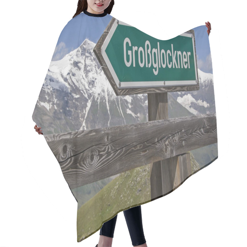 Personality  Drive On The Grossglockner High Alpine Road Hair Cutting Cape