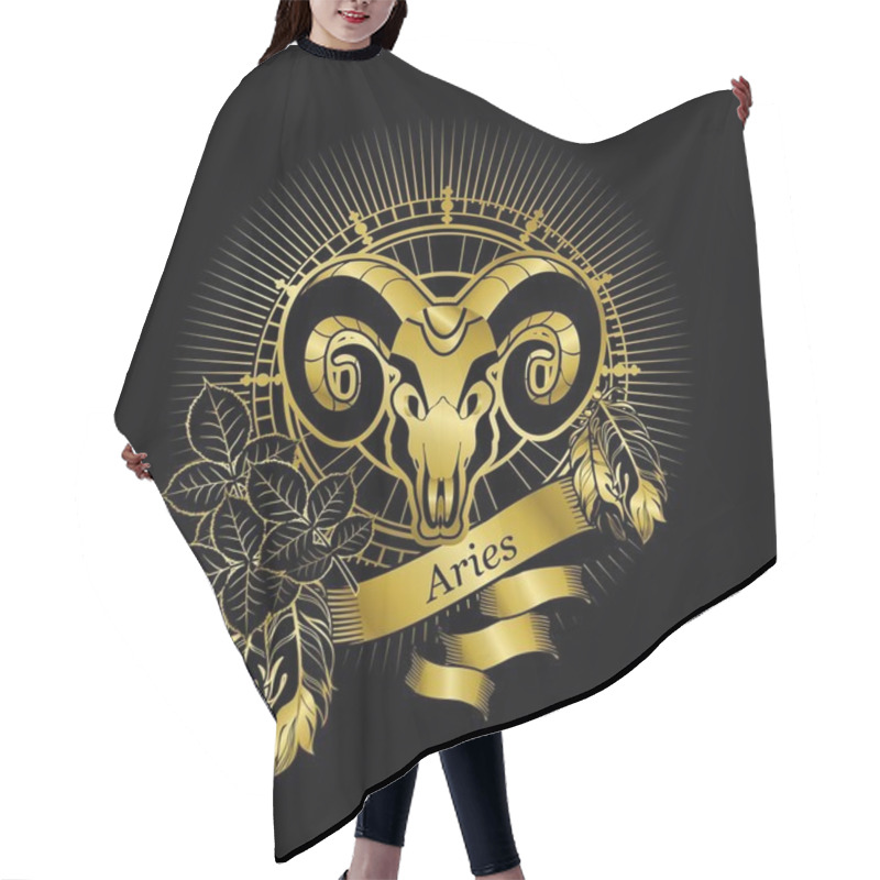 Personality  Aries Zodiac Sign Hair Cutting Cape