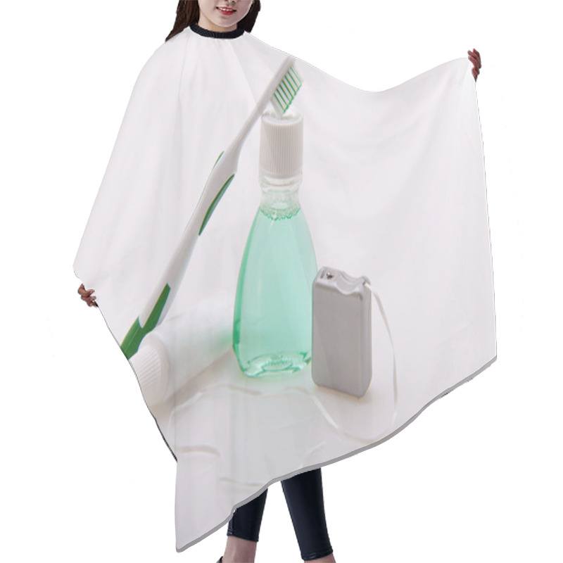 Personality  Dental Care Travel Kit. Hair Cutting Cape