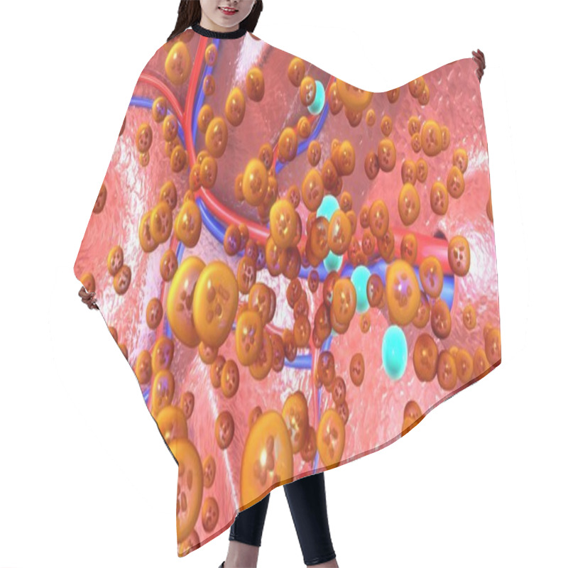 Personality  Human Tuberculosis Virus Hair Cutting Cape